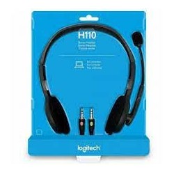 Micro casque LOGITECH  H110 STEREO DOUBLE JACK