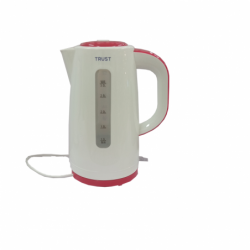 TRUST KETTLE PLASTIC 3L VP WHITE+RED TCK-KEC3002