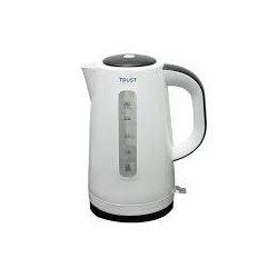 TRUST KETTLE PLASTIC 3L VP WHITE+BLK TCK-KEC3002