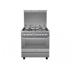 ARISTON STANDING COOKER 4GAS 6CM INOX A6TMH2AF