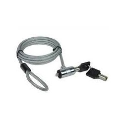 Cable securite pour laptop à clé