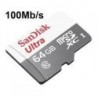 Carte Mémoire SANDISK Micro-SD 64GB CLASSE 10