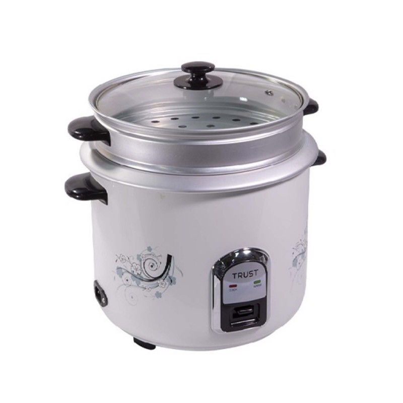 TRUST RICE COOKER TRC-250FS 2.2L gris blanc