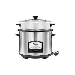 MIDEA RICE COOKER 2L CHROME...