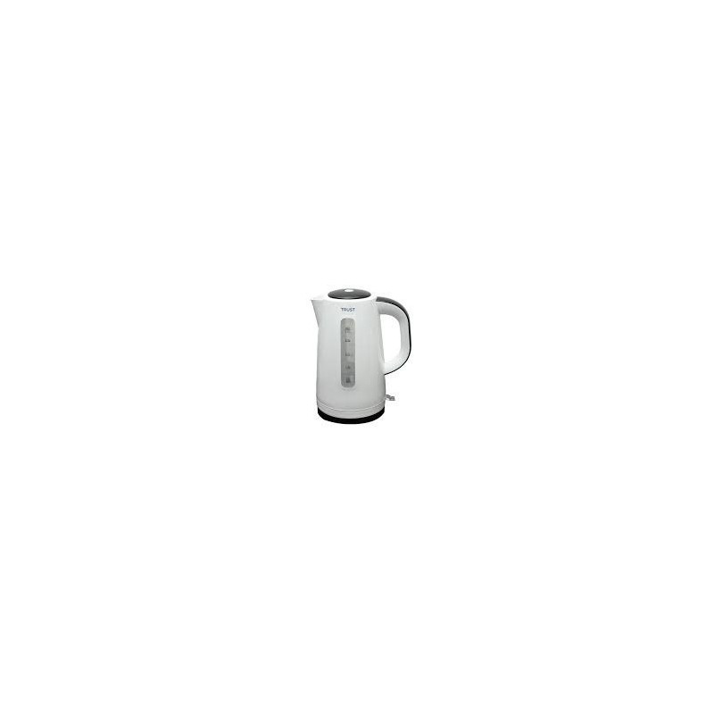 TRUST KETTLE PLASTIC 3L VP WHITE+BLK TCK-KEC3002