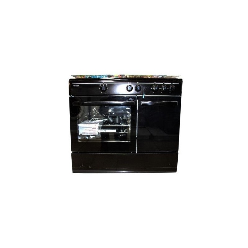 TRUST CUISINIERE 5GAZ FOUR GAZ 60*90 TSOC-F9502BL