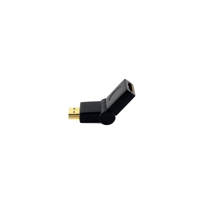 Adapteur HDMI M/F Pivotante 180°