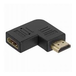 Adapteur HDMI M/F Gauche-Droite